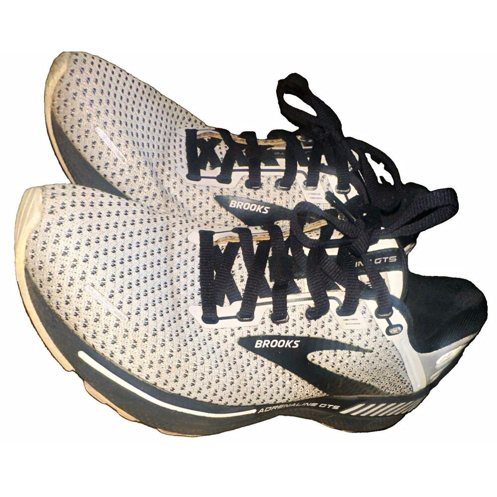Brooks Adrenaline GTS Women’s Running Shoes Gray Black Size 7 B Cushion Support